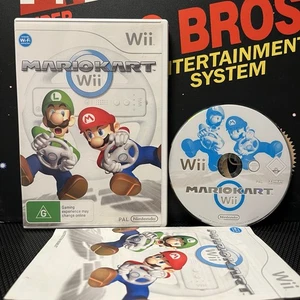 Mario Kart Wii W.Manual Nintendo Wii Wii U PAL VGC TESTED FREE TRACKED POSTAGE - Picture 1 of 12