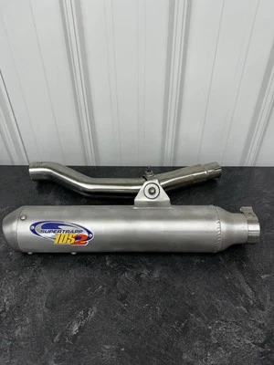 1999 YZ400F SUPERTRAPP EXHUAST SLIP ON  - Image 1 of 3