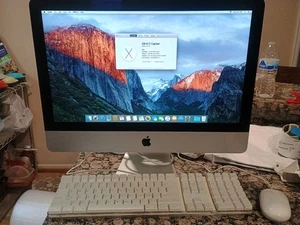 Apple A1418 iMac 21" 2015 1.6GHz Core i5 8GB RAM 1TB HDD Keyboard And Mouse - Picture 1 of 7