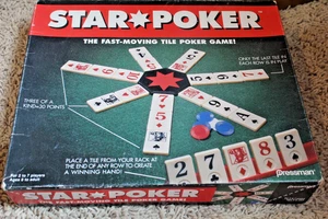 Juego de mesa Star Poker Pressman Tile Poker  - Imagen 1 de 2