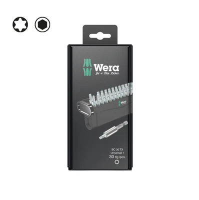WERA 05057900001 Bit-Check 30 TX Universal 1 SB, 30 pieces - Image 1 of 3
