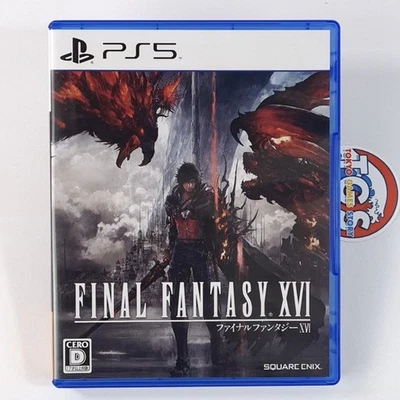 Final Fantasy XVI PS5 Japan Used (Multi-Language/Action RPG) Square Enix - Photo 1/4