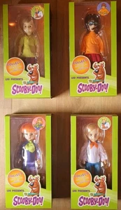 Scooby Doo Living Dead Dolls Set Shaggy Velma Daphne Fred - Picture 1 of 5