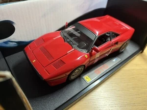 Brand New Ferrari 288 GTO Red Hot Wheels Elite 1/18 | Rare with Art Box - Picture 1 of 12