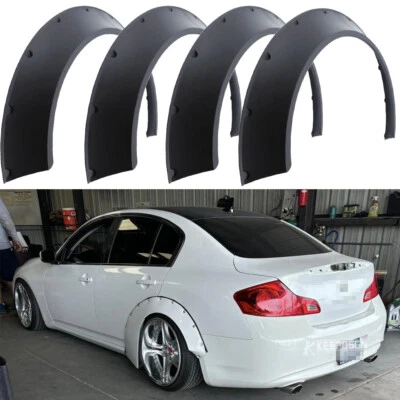 Fender Flares Wide Body Kits Wheel Arches Protector For Infiniti G35 2003-2007 - Image 1 of 4