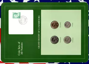 Juegos de monedas de todas las naciones Luxemburgo 1980-1983 UNC 20 francos 1982 - Imagen 1 de 2