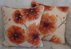 NEW LISTING KABALA  BY HARLEQUIN 1 PAIR OF 18" CUSHION COVERS LOVELY DESIGN - Picture 1 of 4