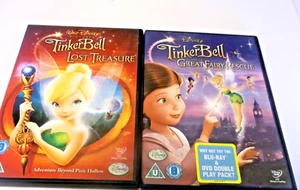 2 tinkerbell dvdsthe great fairy rescueand the lost treasure dvds - Bild 1 von 1