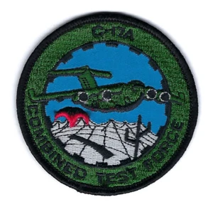 C-17 GLOBEMASTER III COMBINED TEST FORCE OD GREEN PATCH US AIR FORCE PIN UP** - Picture 1 of 24
