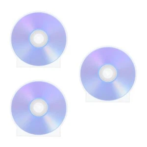 Set of 3 Rewritable Cd Blank Discs Dvd for Burning Home Shop DIY Decor - Afbeelding 1 van 12