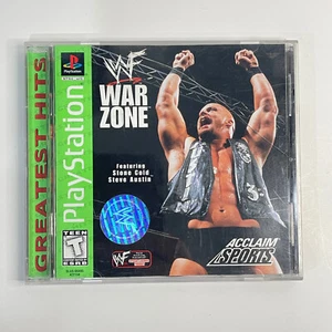 WWF: War Zone - PlayStation 1 - PS1 Greatest Hit Game - Imagen 1 de 3
