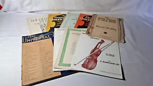 LOT OF TEACHING VIOLIN AND SHEET MUSIC..VINTAGE AND MODERN..SEE LISTING - Picture 1 of 3
