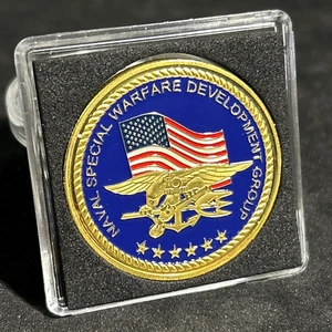 UNITED STATES NAVAL SPECIAL WARFARE COMMAND NAVY SEAL TRIDENT CHALLENGE COIN New - Picture 1 of 17