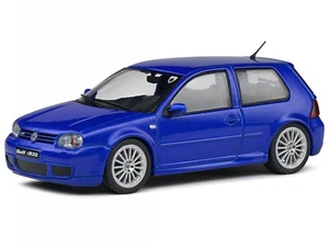 VW Golf 4 R32 2003 blue diecast model car S4313601 Solido 1:43 - Picture 1 of 4