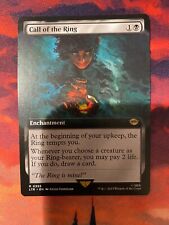 MTG Lord of the Rings Call of the Ring Extended Art