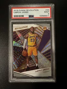 2018-19 Panini Revolution - #40 LeBron James MINT PSA 9 - Picture 1 of 2