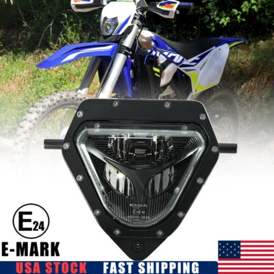 Faro LED DRL haz alto bajo para Sherco SE R SER SE F SEF 50 125 250 300 450 Foto 1 de 4