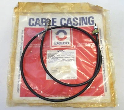 NOS 1976-81 雪佛兰 Pontiac Camaro Firebird TRANS AM 速度表电缆 GM 25032866 — 第 1/4 张图片