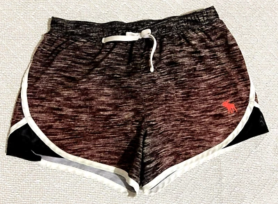 Pantalones cortos para correr Abercrombie & Fitch gris oscuro para niña talla 13/14 Foto 1 de 4