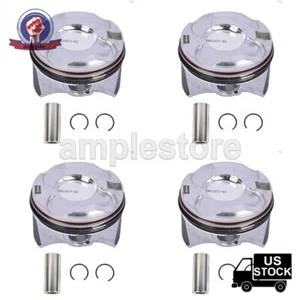 4x Piston & Ring For 10-16 MINI Cooper Countryman Paceman N13 N18 STD - Picture 1 of 1