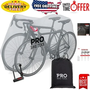XXL Transparent PVC Waterproof Bike Cover - Ultimate Protection for All Weather - Picture 1 of 8