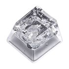 Gaming Keycaps Durable Transparent Resin Silver Foil Keycap Oem For Key 1