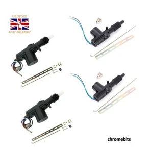 Juego de Kit de Cierre Centralizado 4 Puertas 2 Maestros + 2 Actuadores Esclavos Motor Solenoide Popper - Imagen 1 de 1