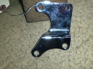 HARLEY DAVIDSON CHROME BATTERY CARRIER SUPORT BRACKET 66228-77 66268-78 - Picture 1 of 6