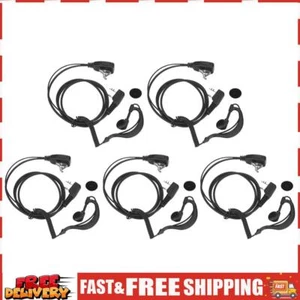 5 Stück 2-poliges Ohrhörer-Headset-Mikrofon, komfortables Universal-Walkie-Talki - Zdjęcie 1 z 12
