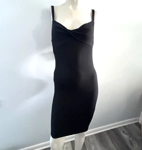 Juniors Babydoll Dress S Black Sleeveless Mini Gothic Sexy Classy Forever 21 Y2K - Imagen 1 de 7