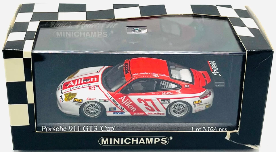 EBOND Porsche 911 GT3 CUP - 24H Daytona 2005 - MiniChamps - 1:43 - 0476 - Immagine 1 di 1