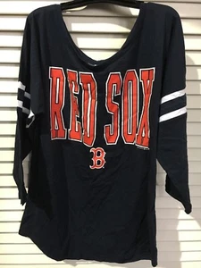 Campus Lifestyle Baseball Women's Size S Small Boston Red Sox Shirt 306 New - Picture 1 of 2