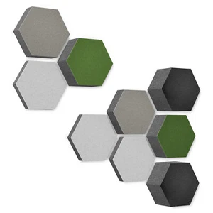 STUDIOline 9 Absorber Wabe Akustikelement Wand / Decke aus Akustikschaum #S015 - Bild 1 von 6