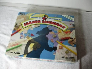 Where in the World Is Carmen Sandiego 1992 Mystery Geography Board Game COMPLETE - Picture 1 of 10