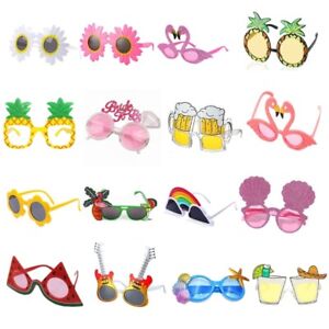 Flamingo Party Glasses Beach Sunglasses Party Favor Hawaii Party Sunglasses