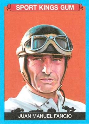 Juan Manuel Fangio 152 2023 Sportkings Vol 4 Light Blue Parallel Formula 1 - Image 1 of 2