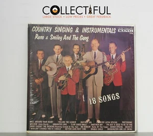 RENO & SMILEY - COUNTRY SINGING & INSTRUMENTALS - KING - IN SHRINK *VG+* LP🔥 - Picture 1 of 2