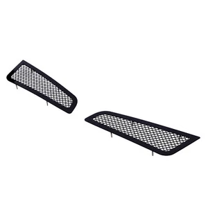 Fits 2013-2014 Cadillac ATS Logo Show Stainless Black Fog Light Mesh Grille - Picture 1 of 7
