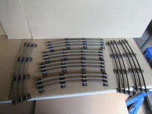 C12 LR Louis Roussy Lot 7 Rails Courbes Tôle Echelle O Zéro 1:43 Réseau Train - Foto 1 di 20