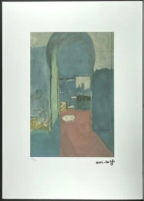 HENRI MATISSE * 50 X 70 CM * Litografia Firmata * Limitata # 38/75 - Immagine 1 di 4