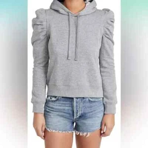 Sudadera con capucha gris Rebecca Minkoff Janine talla XXL nueva con etiquetas - Imagen 1 de 3