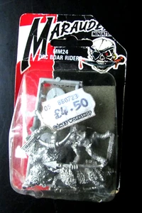 OOP Citadel / Warhammer / Marauder Miniatures Chaos MM24 Orc Boar Riders BNIB - Picture 1 of 2