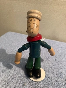 Vintage POPEYE Jointed Wood Toy Doll 1930's Popeye READ - Imagen 1 de 8