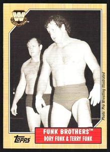 2007 Topps Heritage III WWE Dory Funk Jr. / Terry Funk #73 - Picture 1 of 2
