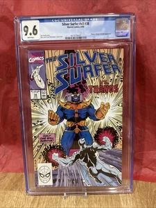 Silver Surfer #v3 #38 CGC 9.6 1990 - Thanos (1990) Graded Comic New Slab - Picture 1 of 3