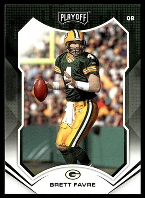 2021 Panini Playoff Brett Favre Green Bay Packers #143 - Image 1 of 2