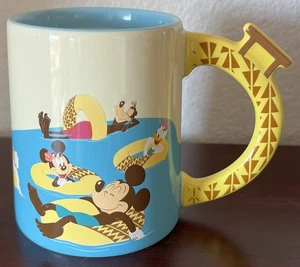 Disney Aulani Resort TOTALLY TUBE-ULAR Mickey & Friends 16 oz Mug NWT - Picture 1 of 5