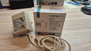 Axing TVS 8-01 Breitbandverstärker mit 2 Ausgängen (2 x 12 dB) für TB-Kabel - Bild 1 von 4