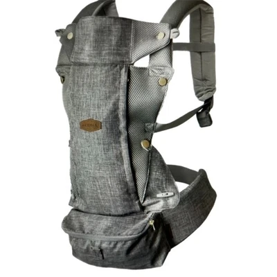 Portabebés convertible JJ Cole Peek, gris jaspeado Foto 1 de 4