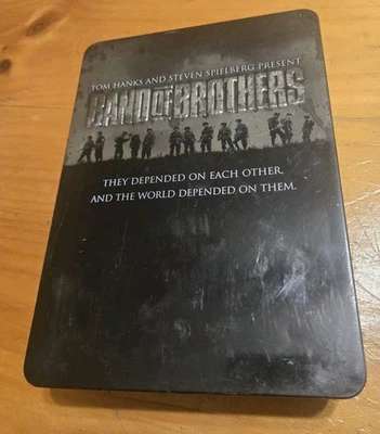 Band of Brothers оловянная коробка полный комплект из 6 дисков Blu-Ray DVD - Стивен Спилберг - Изображение 1 из 4